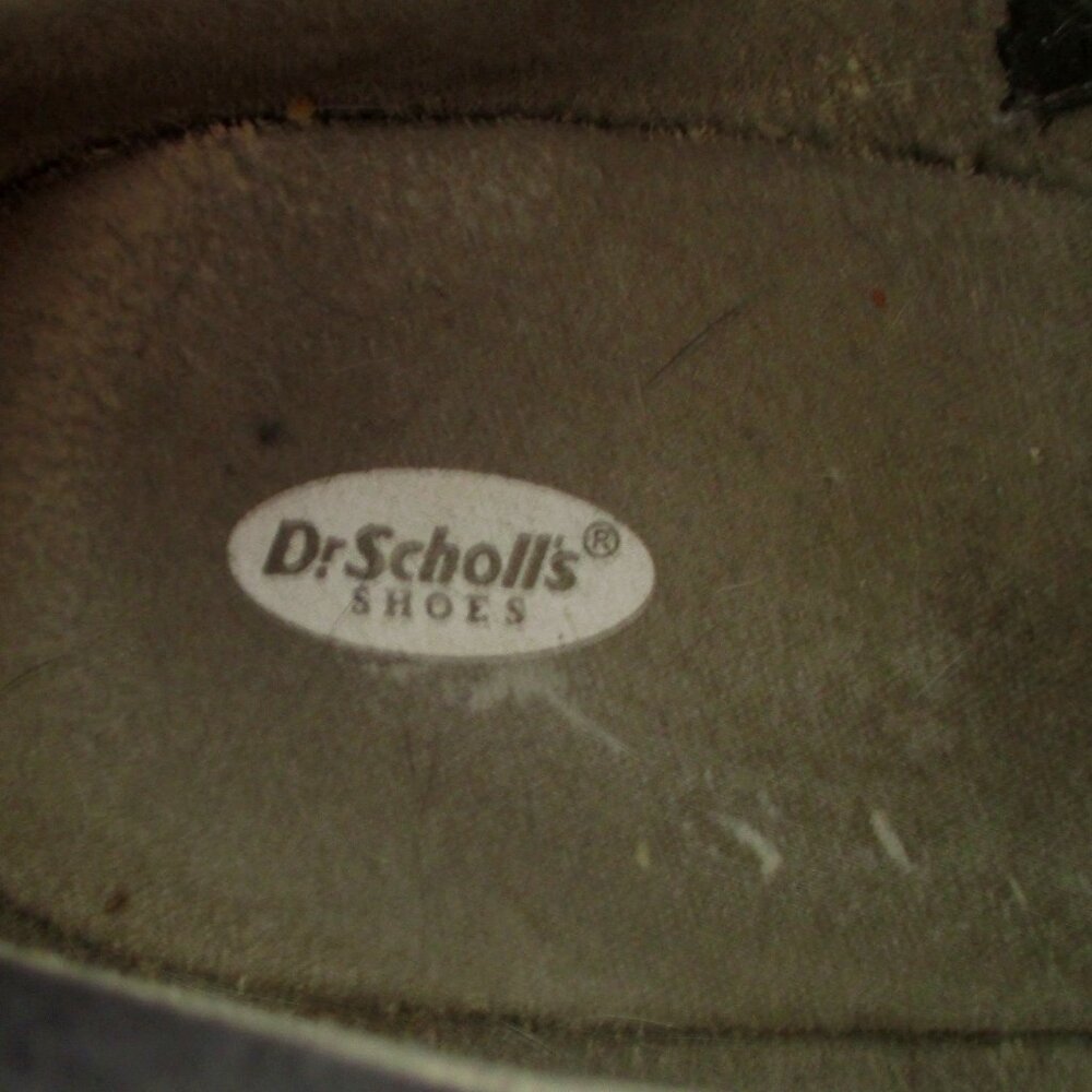 Dr. Scholl's "Berklie" Womens Taupe Faux Suede 2.5" Rubber Wedge Ankle Boot- 10M - Picture 6 of 9